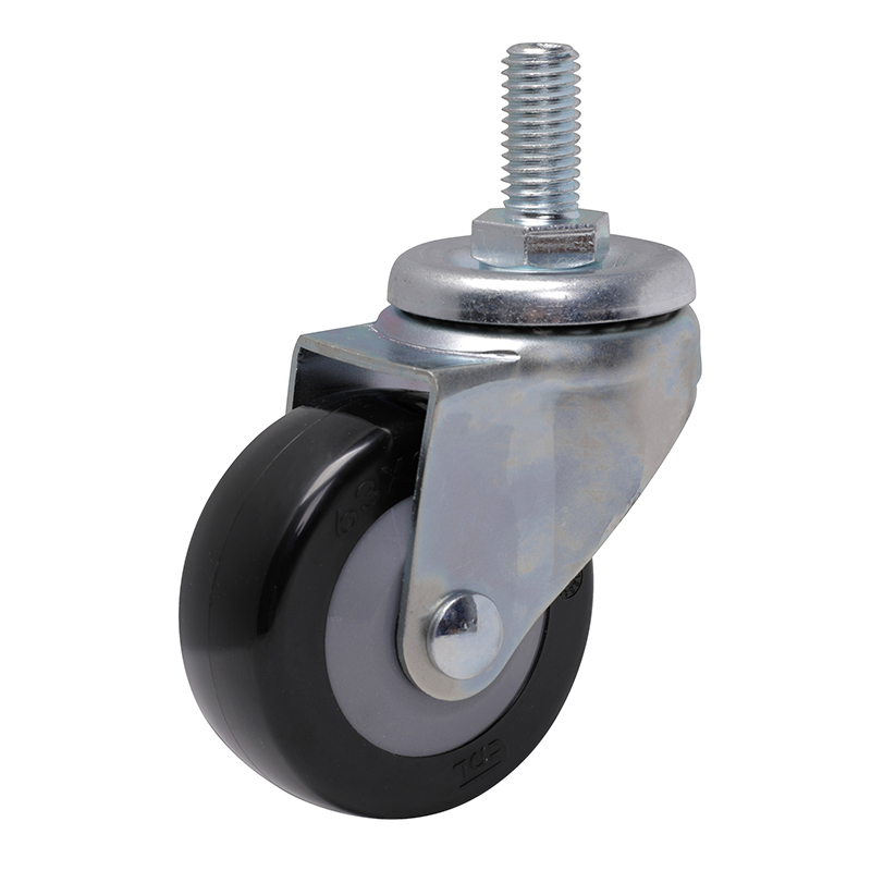 EDL Light 2.5'' 60kg Threaded Swivel PU Caster 331325-3325-64