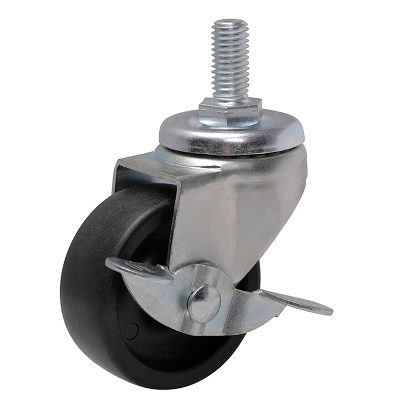 EDL Light 2.5'' 70kg Threaded Axle Brake PO Caster 331425A-3325-02/A