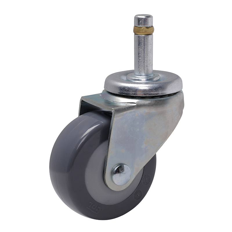 EDL Light 2.5'' 70kg Stem Swivel PU Caster 331525-3325-74