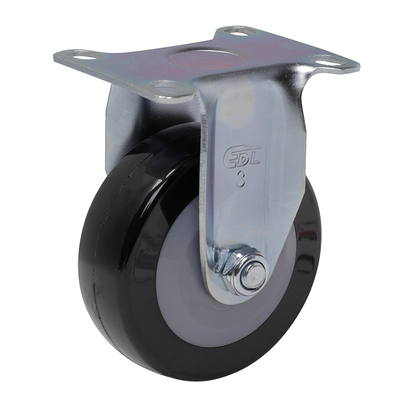 EDL Light 3'' 60kg Rigid PU Caster 33103-333-64