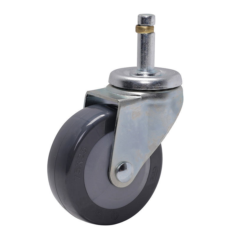 EDL Light 3'' 70kg Stem Swivel PU Caster 33153-333-74