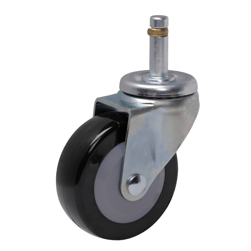 EDL Light 3'' 60kg Stem Swivel PU Caster 33153-333-64