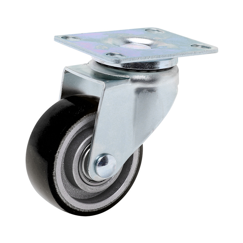 EDL Anti-electrostatic Light2.5'' 65kg Plate Swivel TPU Caster 361125-A3625-86A