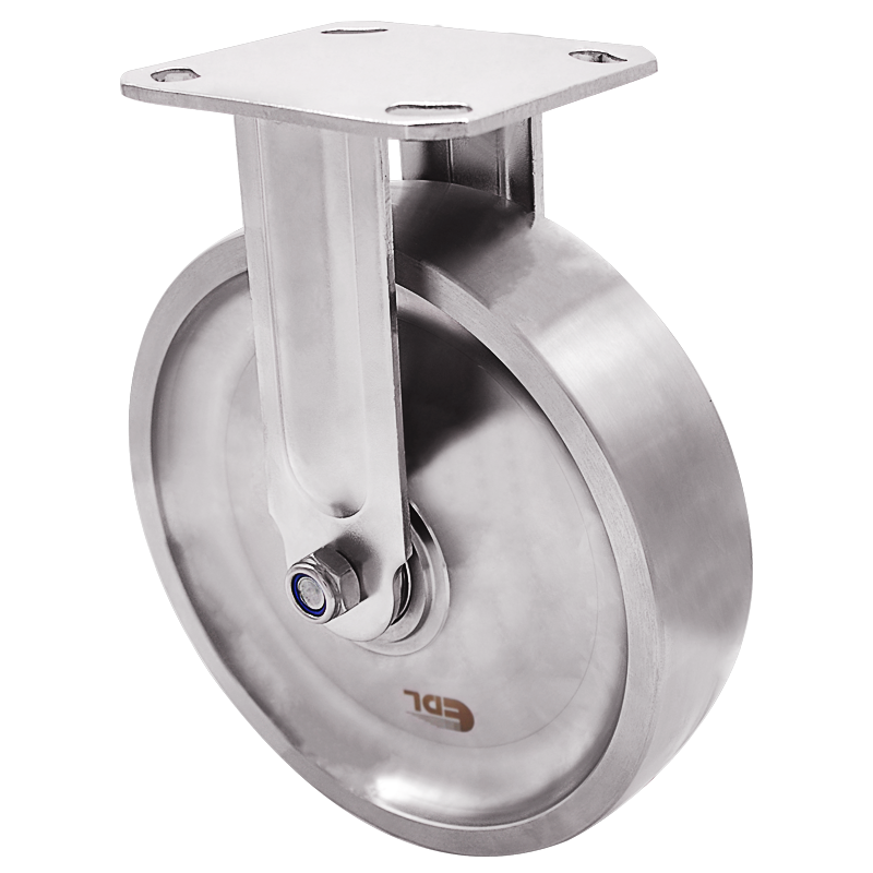 EDL Full-Stainless Steel Heavy 8'' 550kg Rigid SS Caster S71708-S718-S6