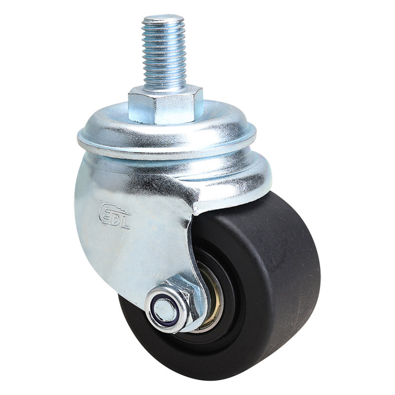 EDL Low Gravity 2.5"450kg Threaded Swivel PA Machine Caster M431325-M4325-16