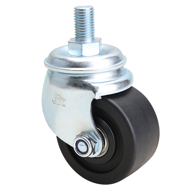 EDL Low Gravity 3"500kg Threaded Swivel PA Machine Caster M43133-M433-16