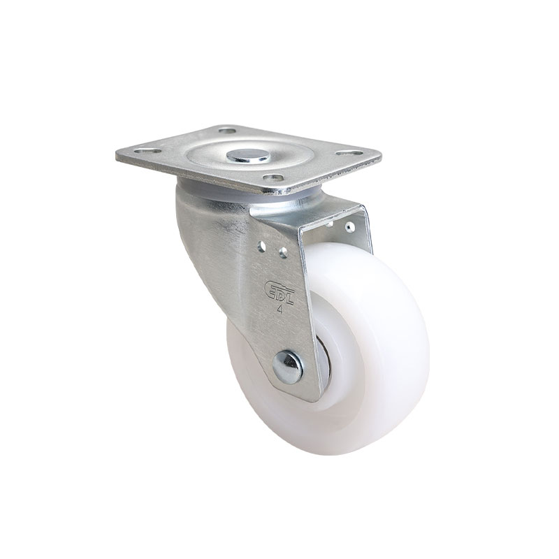 EDL Medium 4" 200kg Plate Swivel PO Caster 66114-644-06