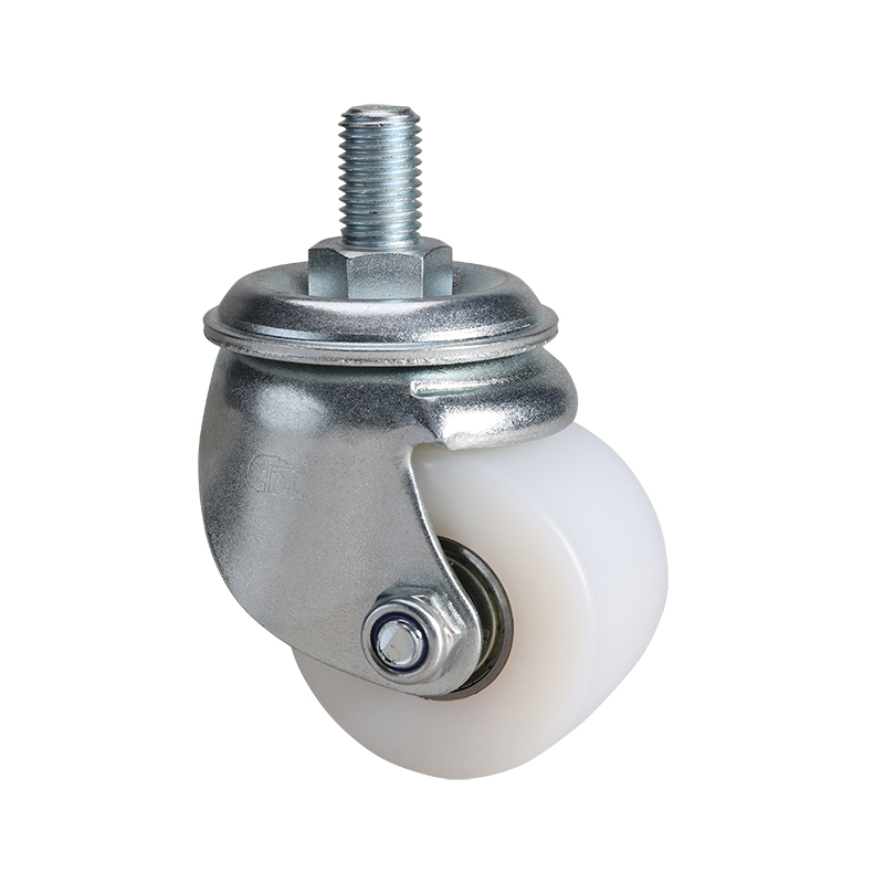 EDL Low Gravity 2.5" 650kg Threaded Swivel MC Machine Caster M451325-M4525-26