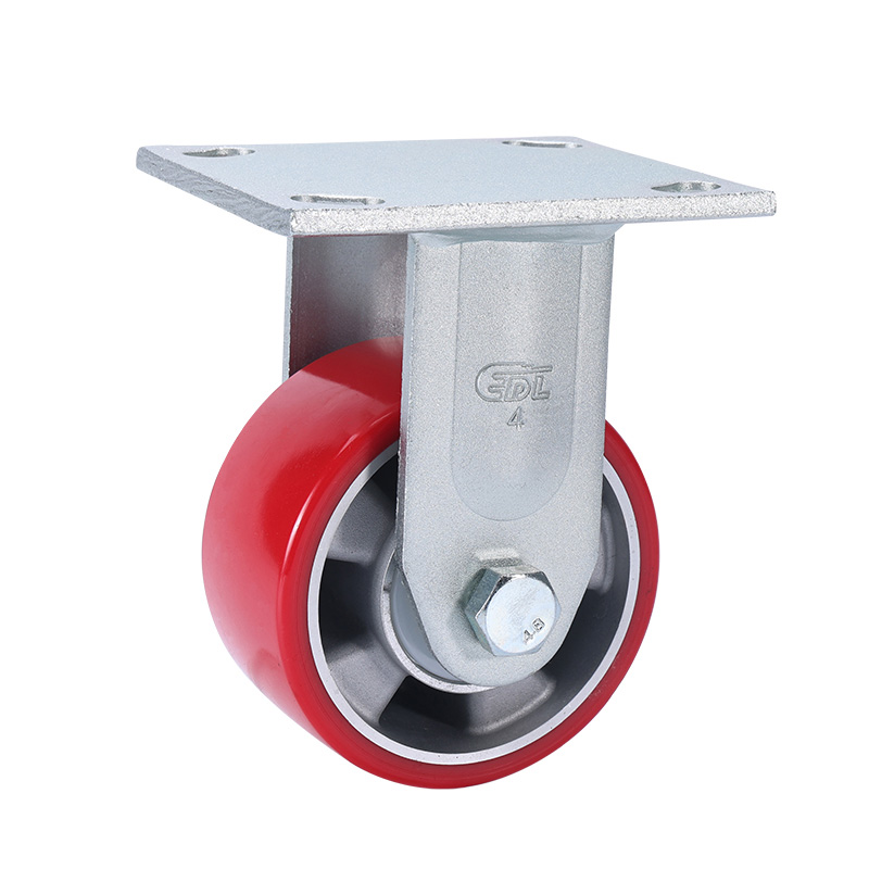 EDL Heavy 4" 400kg Rigid TPU Caster 73104-734-86AR