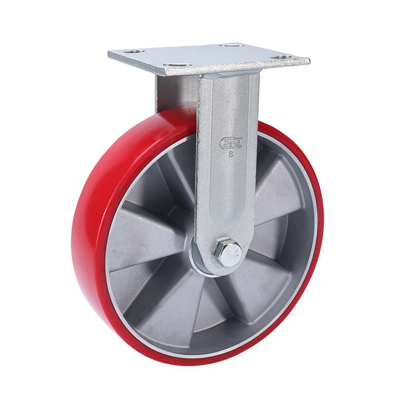 EDL Heavy 8'' 500kg Rigid TPU Caster 73108-738-86AR