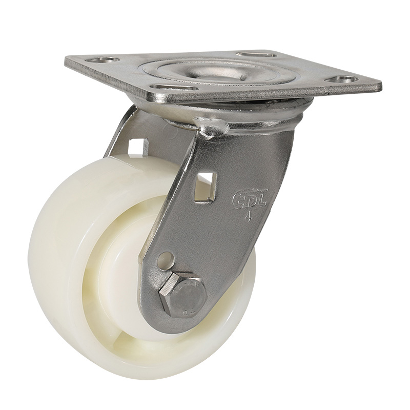 EDL Stainless Steel Heavy 4'' 380kg Plate Swivel TPA Caster S75714-S754-25