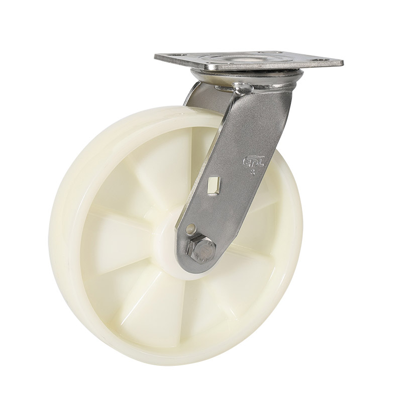 EDL Stainless Steel Heavy 8'' 450kg Plate Swivel TPA Caster S75718-S758-25